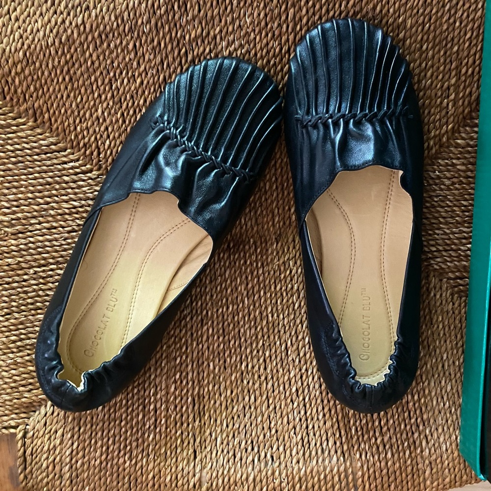 Black French Made Loafers